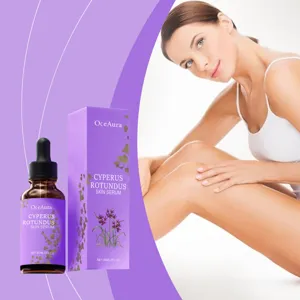 OcéAura Cyperus Rotundus Hautserum 60ml sanft beruhigende tägliche Haarentfernungspflege