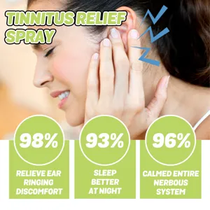 Spray de soulagement des acouphènes d'oreille Ximonth pour apaiser l'inconfort auriculaire.