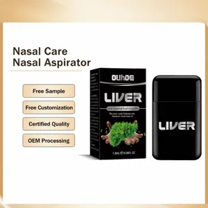 Scatola Inalatore Nasale di Erbe Portatile Bastone di Pulizia Nasale a Doppio Foro Formula Delicata Respiro Fresco Cura Personale