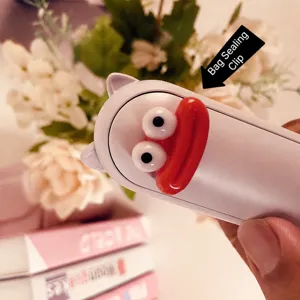 Mini ventilador portátil plegable de mano con bonito diseño de dibujos animados, USB.
