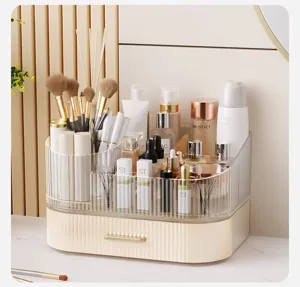 Acryl Make-up Organizer Große Kapazität Kosmetik Aufbewahrungsbox mit Schublade Pinsel