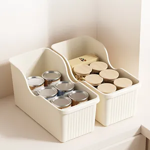 Scatola portaoggetti da cucina organizzatore dispensa contenitore di plastica 2 pz