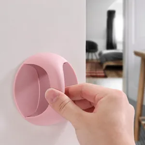 Punch Free Door Handle Plastic Self Adhesive Drawer Window Handle Modern Minimalist Wardrobe Pull Handle Home Hardware