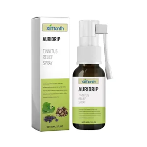 Ximonth Spray Soulignement Acouphènes 30ml Soin des Oreilles Liquide pour la Santé