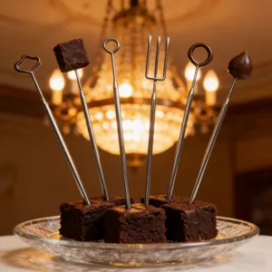 Edelstahl Pralinengabeln Set Fonduegabeln Kuchen Backen Werkzeuge Dessert Werkzeuge