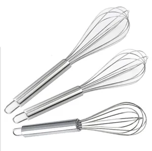 Edelstahl Manueller Schneebesen Küche Backen Werkzeug Handheld Sahne Mixer Drahtschneebesen Für Kochen Restaurant Zuhause