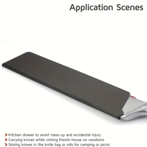 Universal knife sheath protective cover for outdoor portable kitchen chef fruit knives