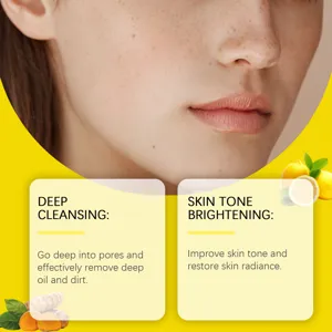 Turmeric kojic acid cotton pads for deep facial cleansing and skin tone brightening care.