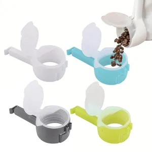 Großer Snack-Verschlussclip mit Ausgießer, Kunststoff-Lebensmittelbeutel-Versiegelung Küche.
