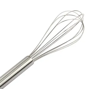Edelstahl Manueller Schneebesen Kueche Backen Werkzeug Draht Mixer Kuechenhelfer Geraet