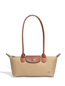 Μικρή casual νάιλον τσάντα ώμου μοντέσια τσάντα tote με καπάκι για τις γυναίκες