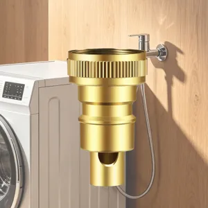 Robinet de machine à laver automatique clapet anti-retour en laiton raccord anti-goutte