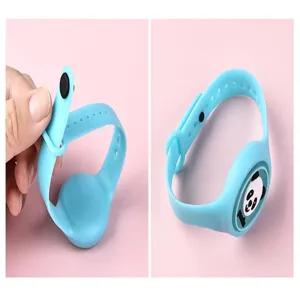 Kids cartoon lichtgevende anti-muggen siliconen armband schattige panda outdoor