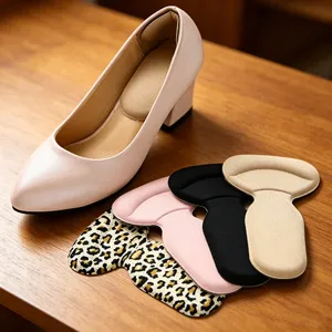 Comfortable T-shaped sponge heel cushion and half-yard pad for high heels anti-wear.