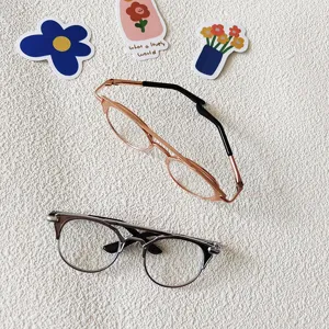 Lunettes à double pont en métal pour poupées en coton de 20cm ou animaux, accessoires photo.