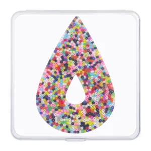 Creative Silicone Fidget Toy Stress Relief Bead Ball Portable Geometric Shape Sensory Toy For Kids And Adults Relaxation
