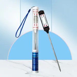 Termometro Digitale da Cucina per Alimenti Sonda in Acciaio Inossidabile Indicatore di Temperatura