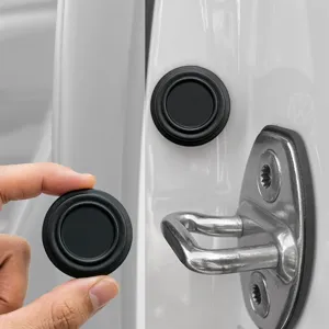 Almohadilla antichoque para puerta de coche de goma, cojín amortiguador universal.