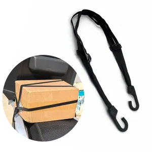 Corda Elastica Bungee per Moto Cinghia Portabagagli Regolabile Corda di Fissaggio per Casco per Moto Elettrica Accessori da Viaggio