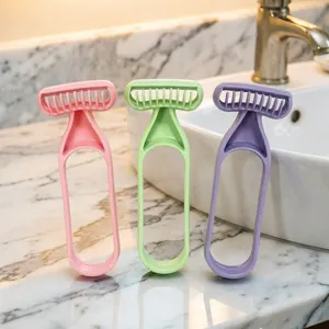 Manual Hair Removal Razor Plastic Anti Slip Shaver Portable Body Hair Trimmer Women Hair Remover Personal Care