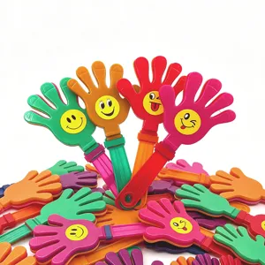 Giocattoli battimani in plastica colorata rumorosi per feste concerti eventi sportivi