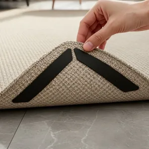 Triangle Carpet Anti-Slip Sticker Rug Gripper Mat Fixer For Home Sofa Floor Pad