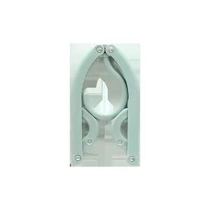 Cintre pliable portable voyage maison dortoir vert plastique gain de place essentiel