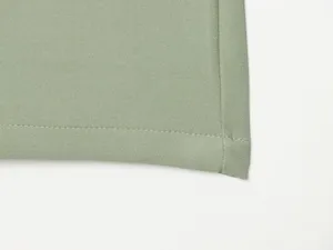 Detailed close-up view showing fine stitching and textured fabric of womens summer shorts.