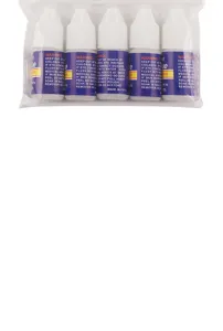 Sneldrogende nagellijm 5 stuks, sterke lijm voor kunstnagels en nail art decoraties.