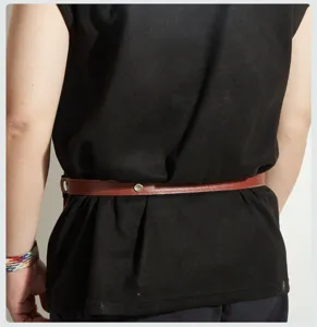 Delantal de alfarero bata de trabajo impermeable cinturón ajustable herramienta cerámica