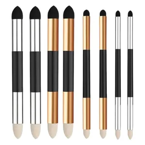 Dual ended blending stump set for sketching drawing shading fine detail art tools white