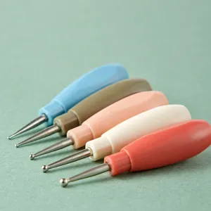 Set penna dotting per nail art, manico colorato punta a sfera in metallo per pittura e punti.