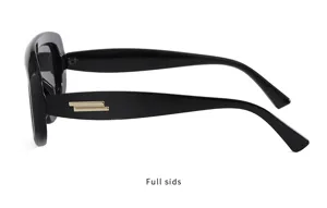 Eleganti occhiali da sole a scudo monopezzo per donna e uomo, fantastici occhiali neri.