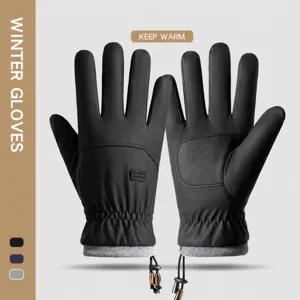 Herren Wasserdichte Thermische Touchscreen Handschuhe Winter Warme Winddichte Radfahren Handschuhe Outdoor Pendeln Sport Handschuhe