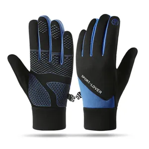 Unisex Winter Thermal Gloves Windproof Waterproof Touch Screen Cold Weather Sports Gloves For Cycling Hiking Running Outdoor