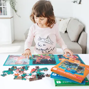 Kids 3-in-1 magnetic puzzle educational toy set for toddlers aged 3 to 6 years old.