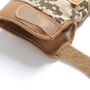 Men Tactical Gloves Half Finger Full Finger Outdoor Sports Cycling Climbing Anti-Slip Wear-Resistant Microfiber Gloves