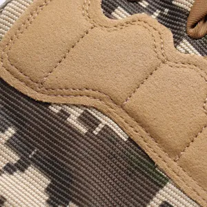 Tactical gloves half finger outdoor sports camo wear-resistant training fitness gear detail