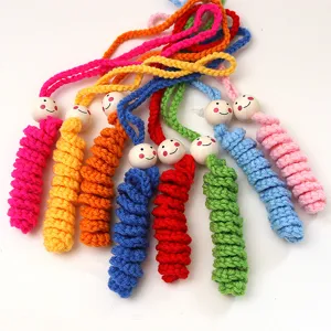 Handmade crochet caterpillar hanging ornament cute animal car interior decor desk display