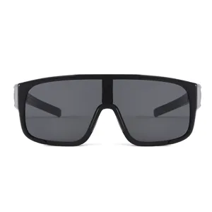 Grosse einteilige Sportsonnenbrille fuer draussen winddichte Radfahrerschildbrille Damen