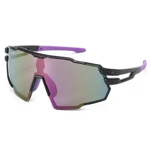Lunettes de soleil cyclisme sport extérieur coupe-vent protection UV verre coloré