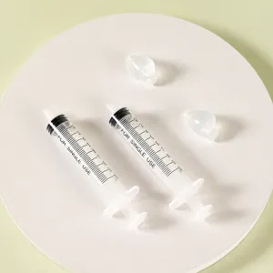 Baby Nasal Irrigator Portable Manual Nasal Cleaner Transparent Syringe with Soft Silicone Tip