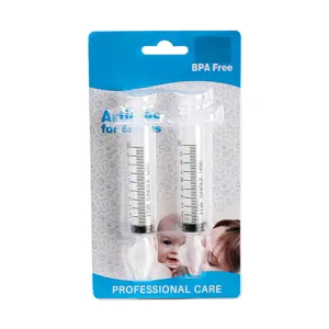 Baby nasal aspirator syringe cleaner with silicone soft tips for safe infant nose care main
