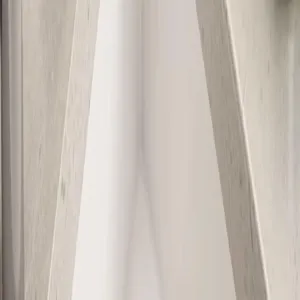 Detalle de jabonera de baño de aluminio espacial, textura de superficie de estante.