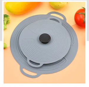 Set coperchi in silicone per ciotola pentola universale copertura fresca sigillata.