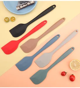 Set di spatole in silicone resistente al calore per cucina pasticceria raschietto per crema torta