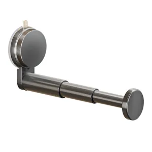 Wall mounted suction cup telescopic clothes drying rack punch free folding storage hanger