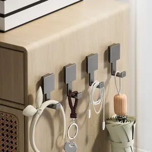 Modern wall mounted metal coat hooks single hook for entryway wardrobe and home organization