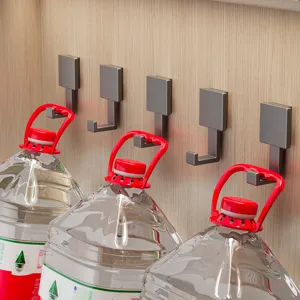 Heavy duty wall mounted metal coat hooks single clothes hanger for entrance wardrobe hallway.
