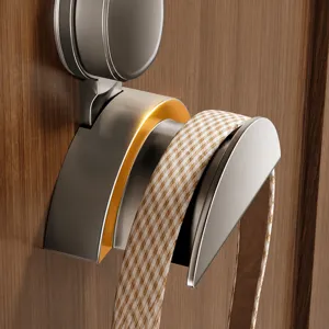 Suction cup door hook punch-free strong load-bearing hook for entryway clothes and bag storage.